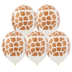 Шелкография пастель 14" Пятна Жираф